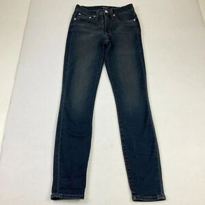 J.Crew Womens 9" High Rise Toothpick Skinny Jeans Blue Stretch Denim Size 24